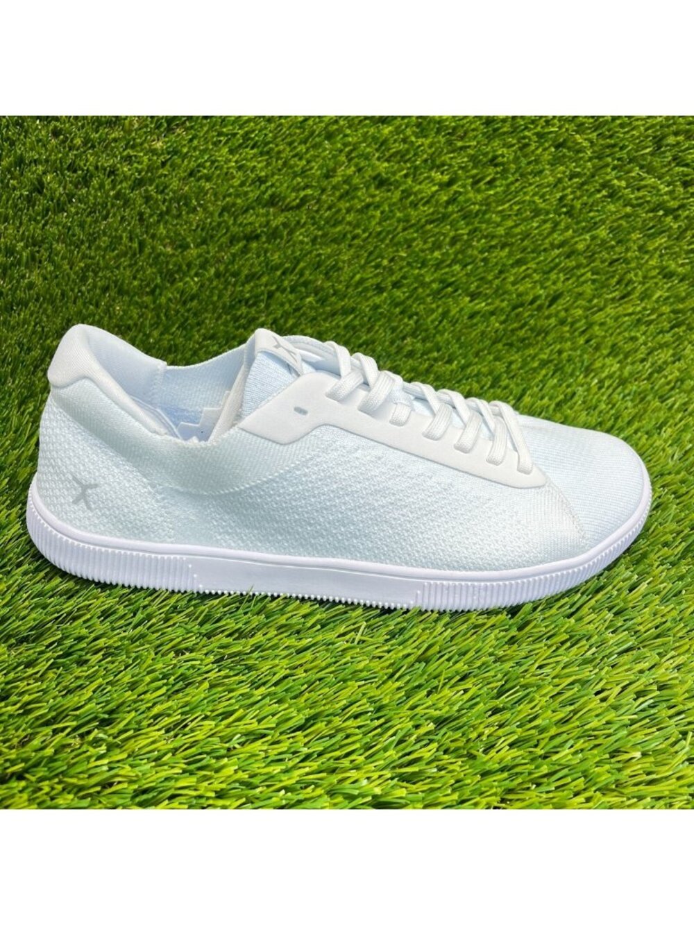 Flux Adapt Trainer White Mens Size 9 Barefoot Running Athletic Knit Shoes